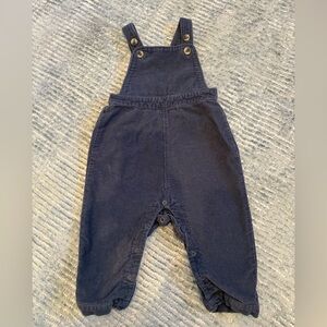 Pehr Navy Blue Corduroy Kids Overalls